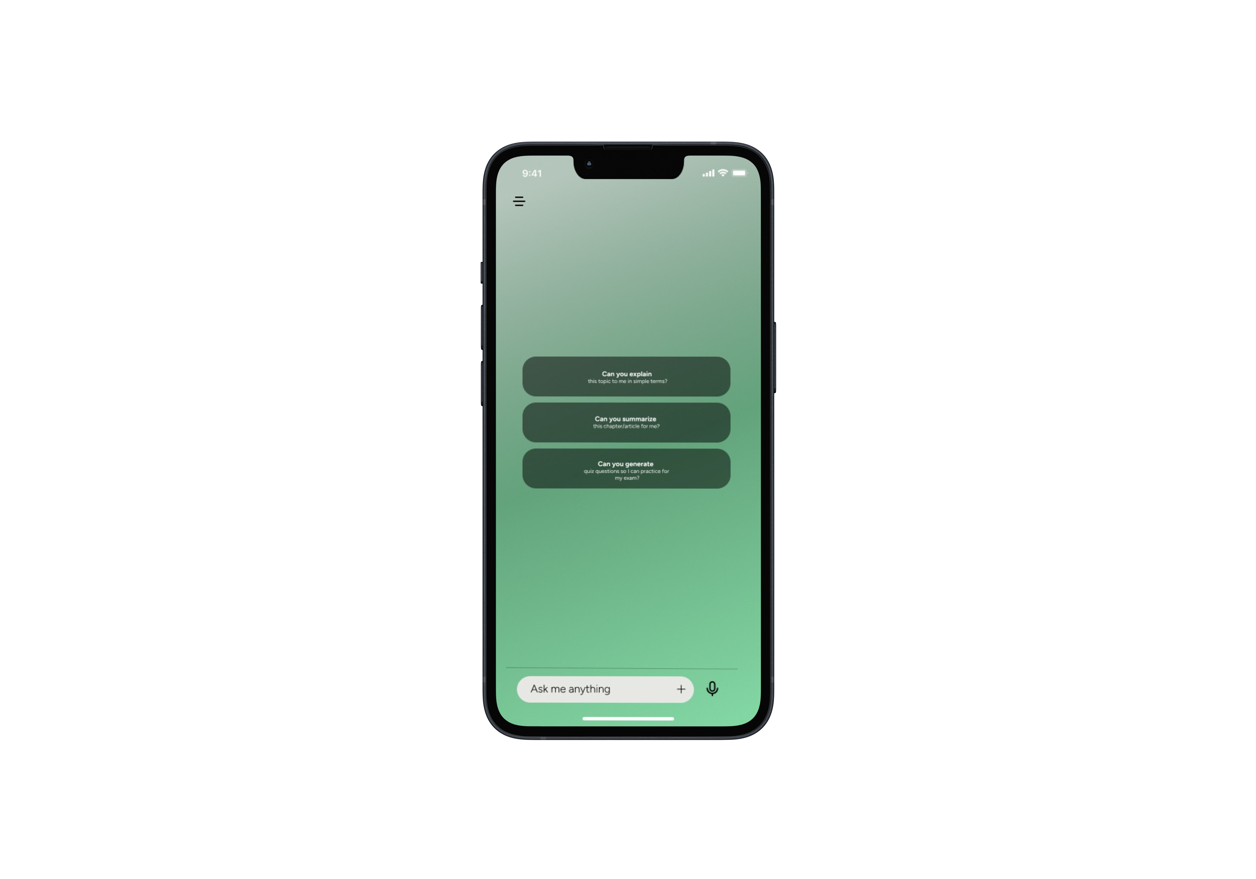 Uniflow academic chatbot screen